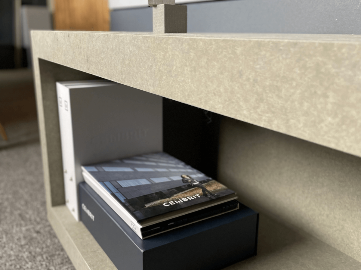 Cembrit Construction jako element architektury użytkowej we wnętrzach